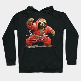 Kung Fu Sloth Hoodie